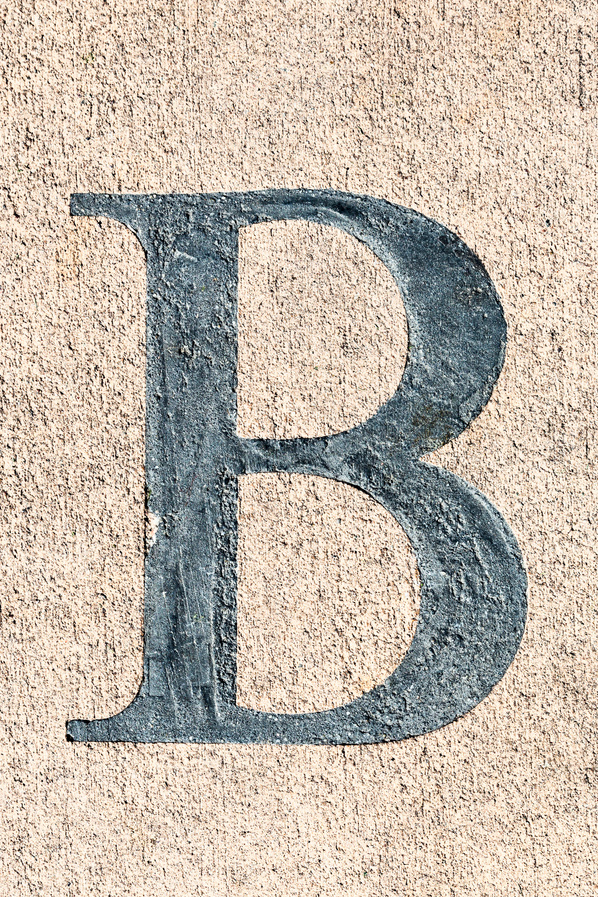 Alphabet Capital Letter B