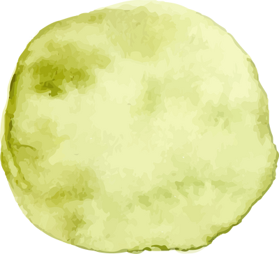 Green Watercolor Splotch